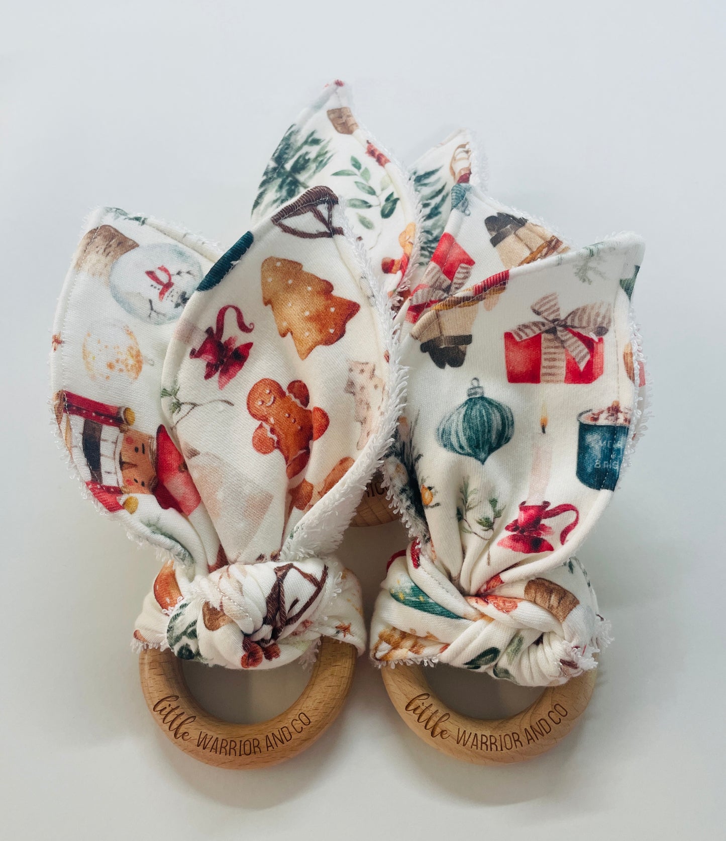 The Night Before Christmas Organic Cotton Fabric Teetherc