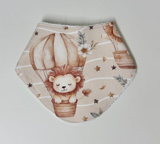 Cub Leo  Organic Cotton Slouch Bib