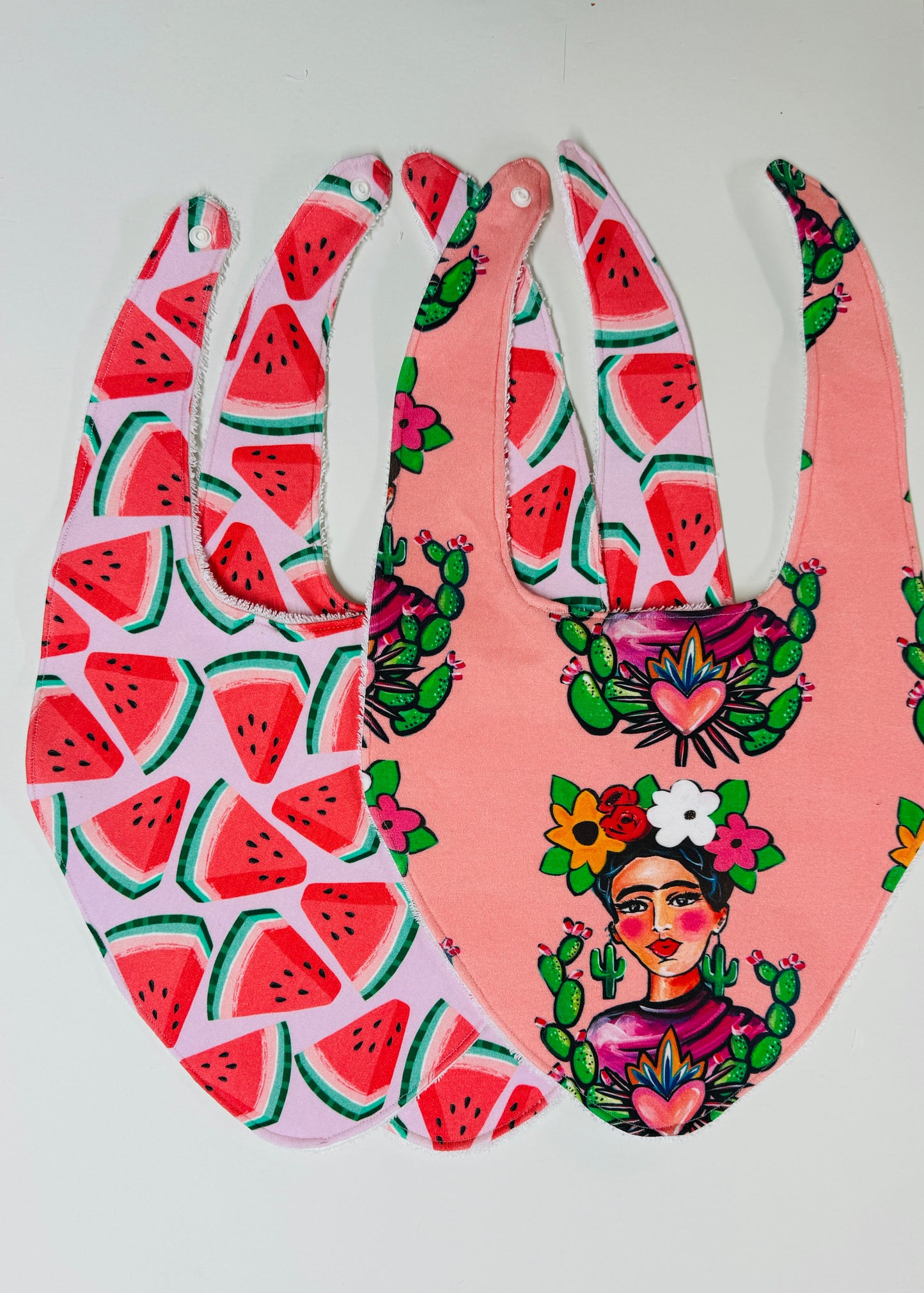 Watermelon Love Organic Cotton XL Slouch Bib
