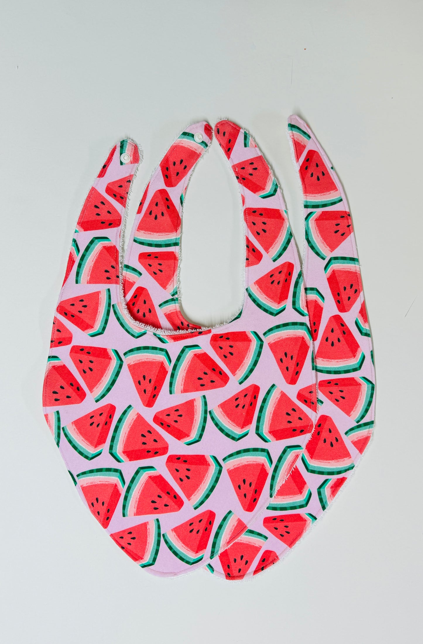 Watermelon Love Organic Cotton XL Slouch Bib