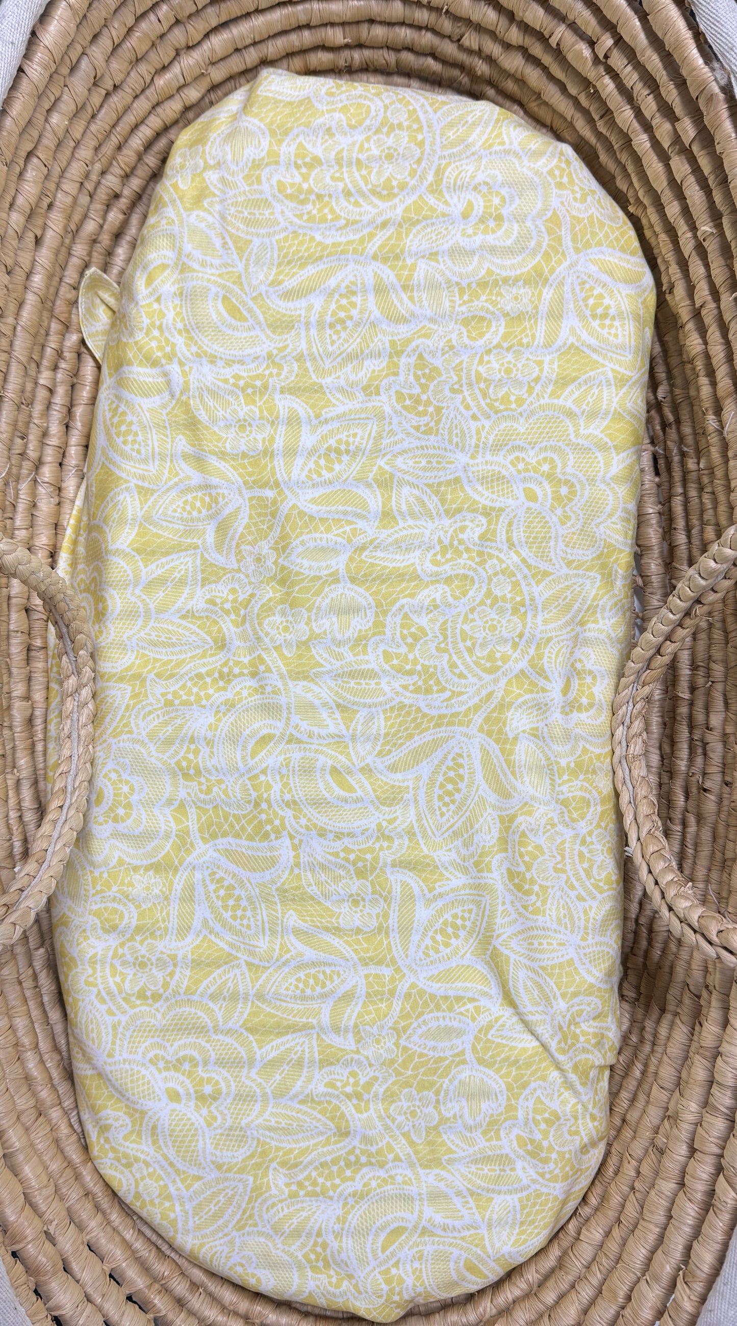 PRETTY IN LEMON Organic Cotton Swaddle Blanket
