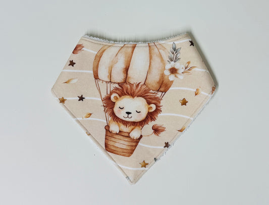 Cub Leo Organic Cotton Bandana Bib