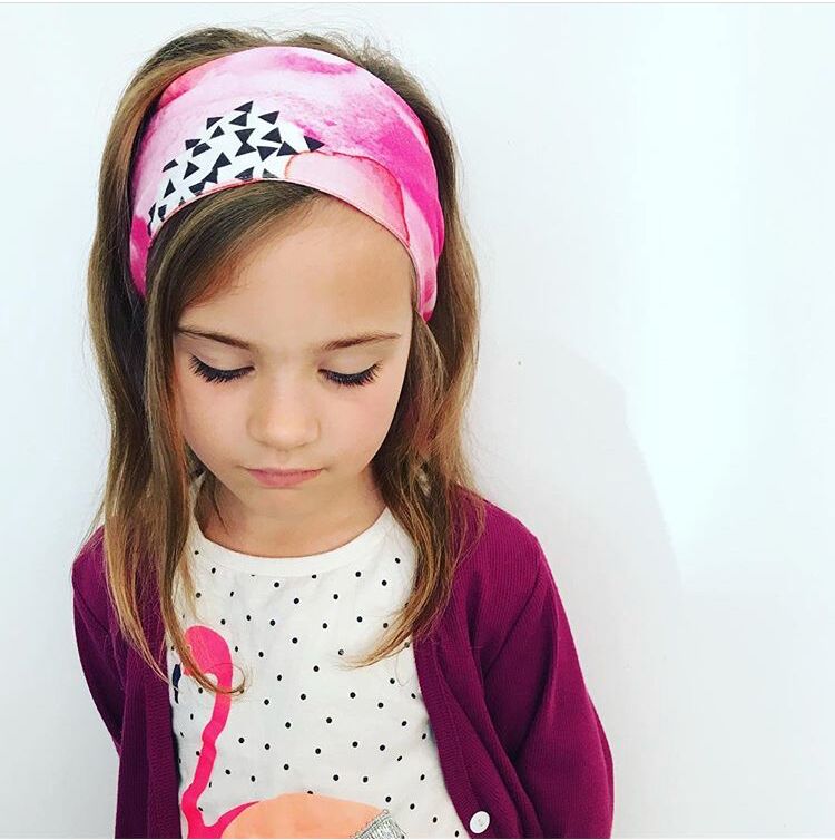 OCEAN PINK Organic Cotton Head Wrap