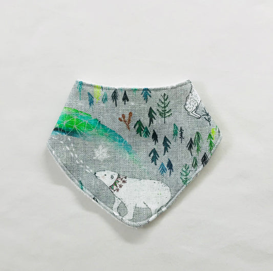 Arctic Dreams Organic Cotton Slouch Bib