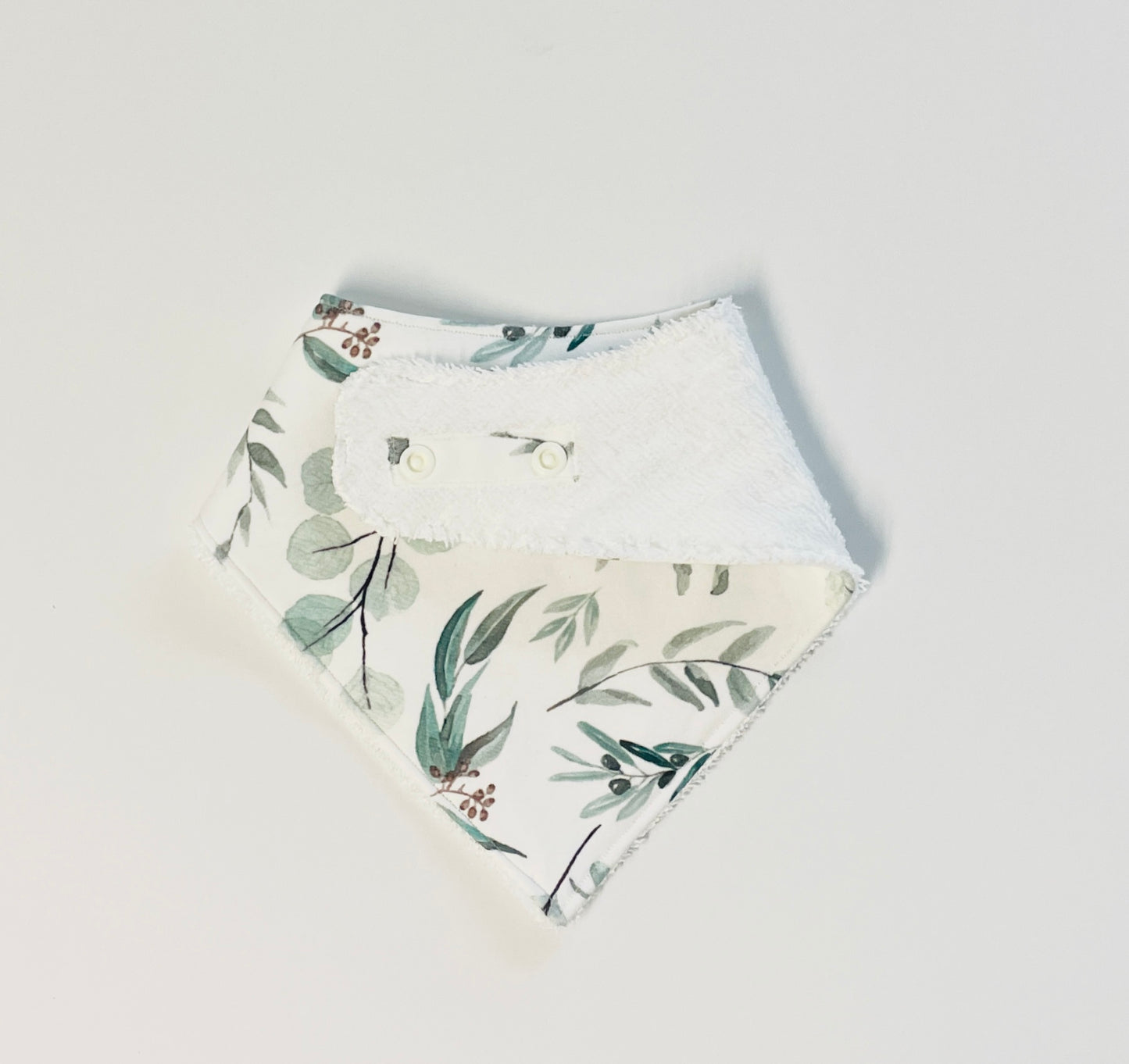 Eucalyptus Breeze Organic Cotton Bandana Bib