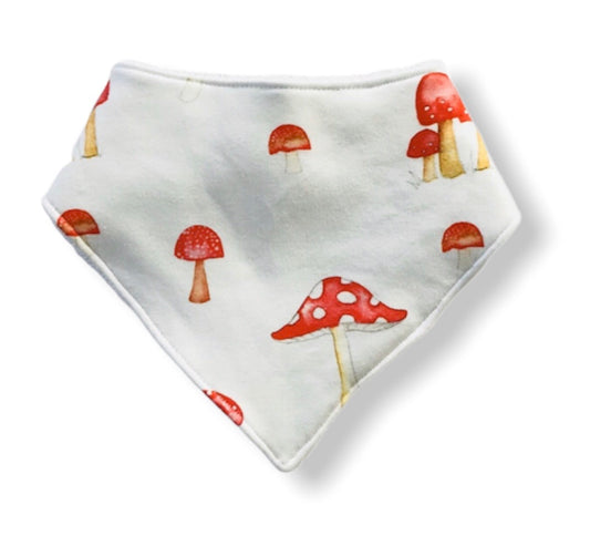 Into the Fairy Garden Organic Cotton Bandana Bib