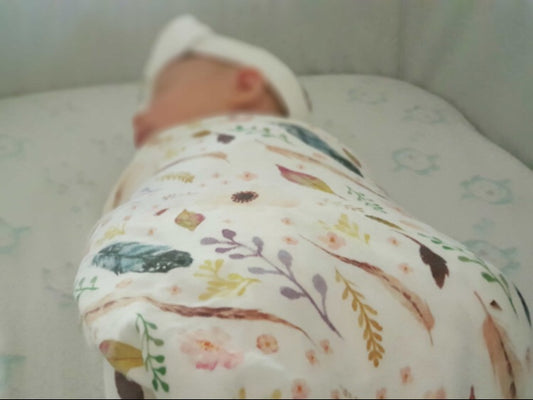 Boho Baby Organic Cotton Swaddle Blanket