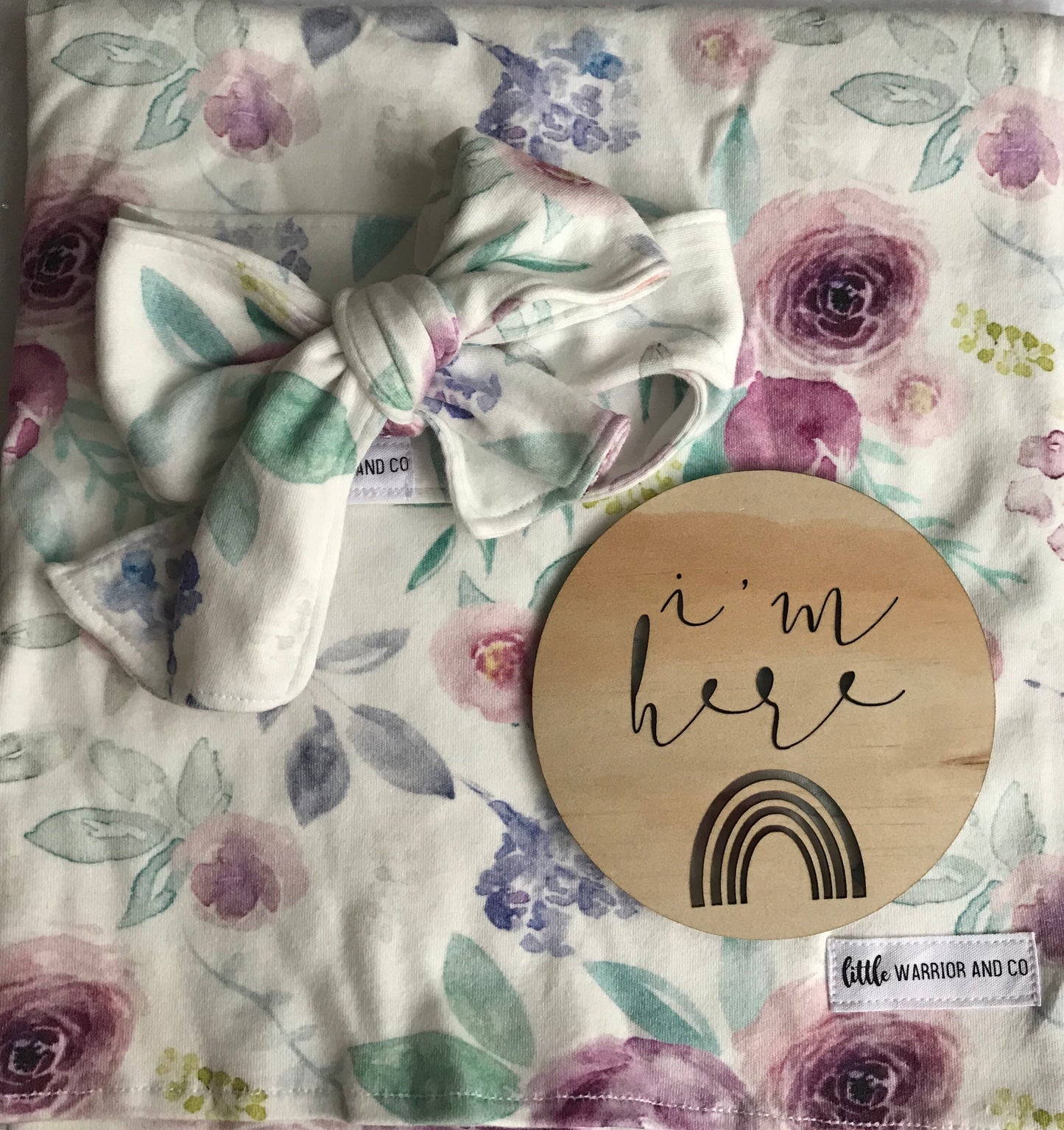 Lily Rose Organic Cotton Head Wrap