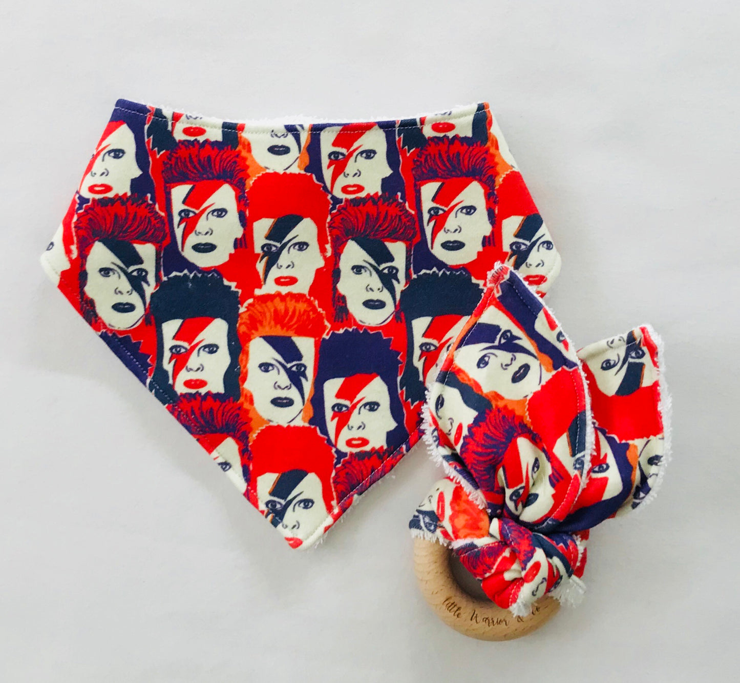 Bowie Rock Organic Cotton Fabric Teether