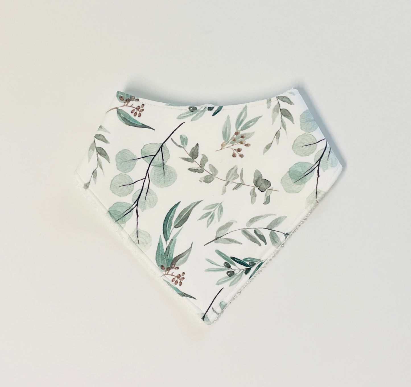 Eucalyptus Breeze Organic Cotton Bandana Bib