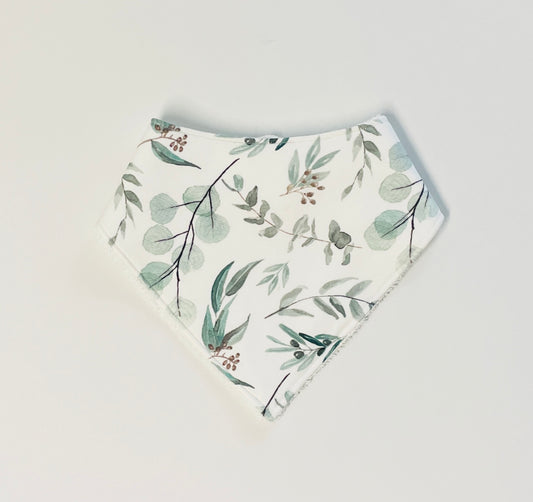 Eucalyptus Breeze Organic Cotton Bandana Bib