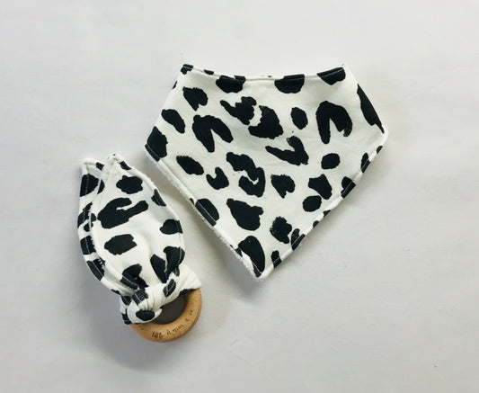 Leopard Organic Cotton Fabric Teether