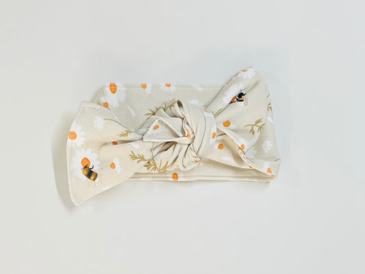 Little Miss Daisy Organic Cotton Head Wrap