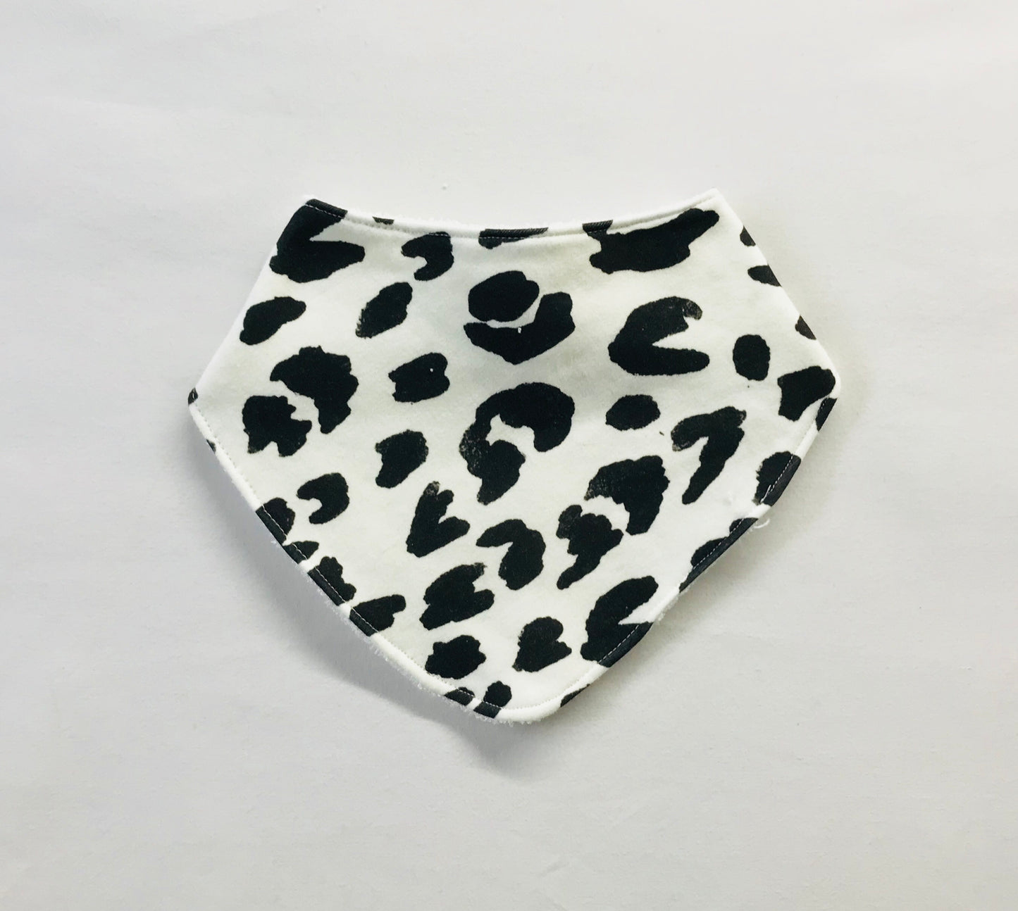 Leopard Organic Cotton Slouch Bib