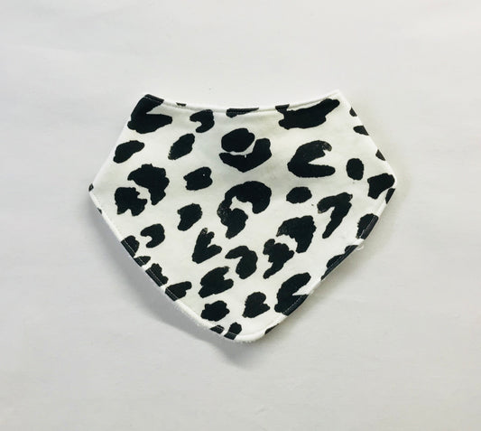 Leopard Organic Cotton Slouch Bib