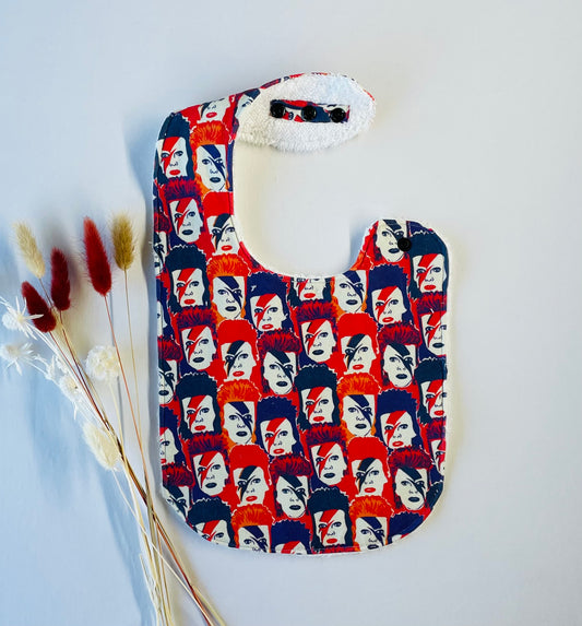 Bowie Rock Organic Cotton Feeding Bib