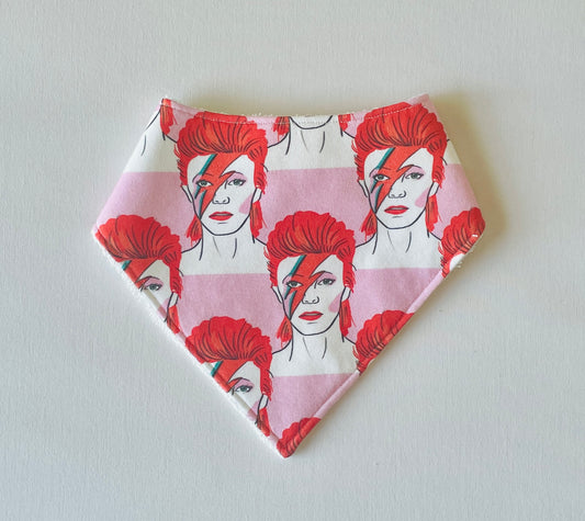 Bowie Stardust Organic Cotton Bandana Bib