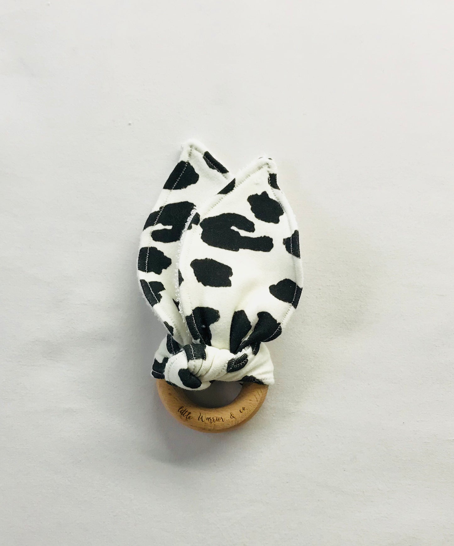 Leopard Organic Cotton Fabric Teether