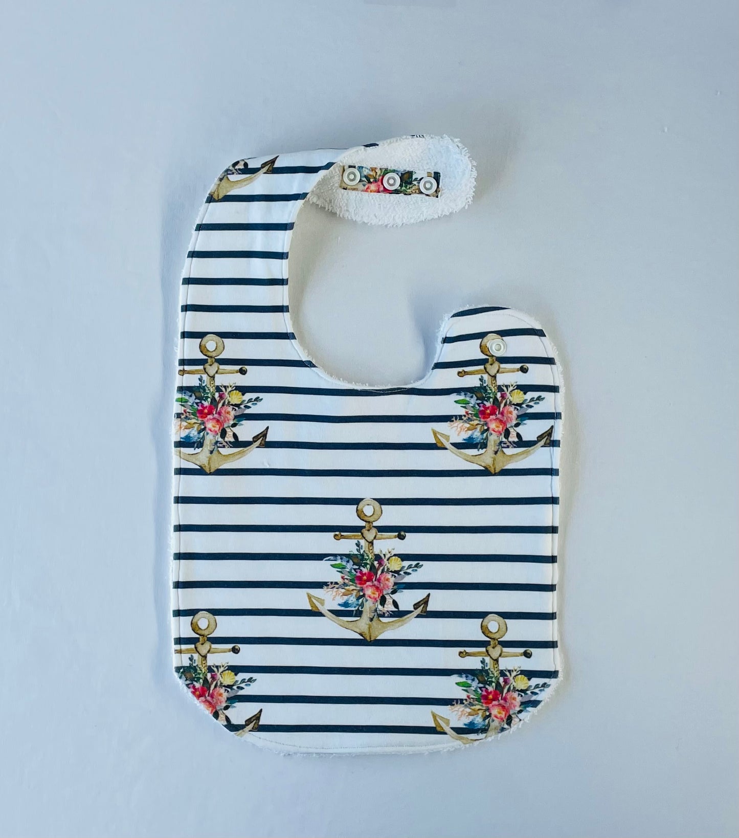Boho Sailor Organic Cotton Feeding Bib