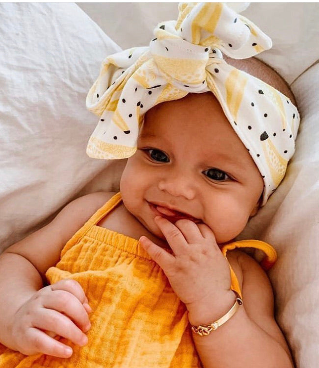 Bananas Organic Cotton Head Wrap