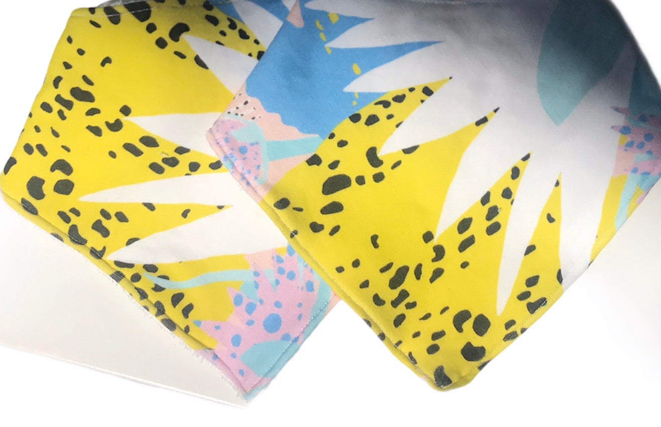 Queen of the Nile Organic Cotton Bandana Bib