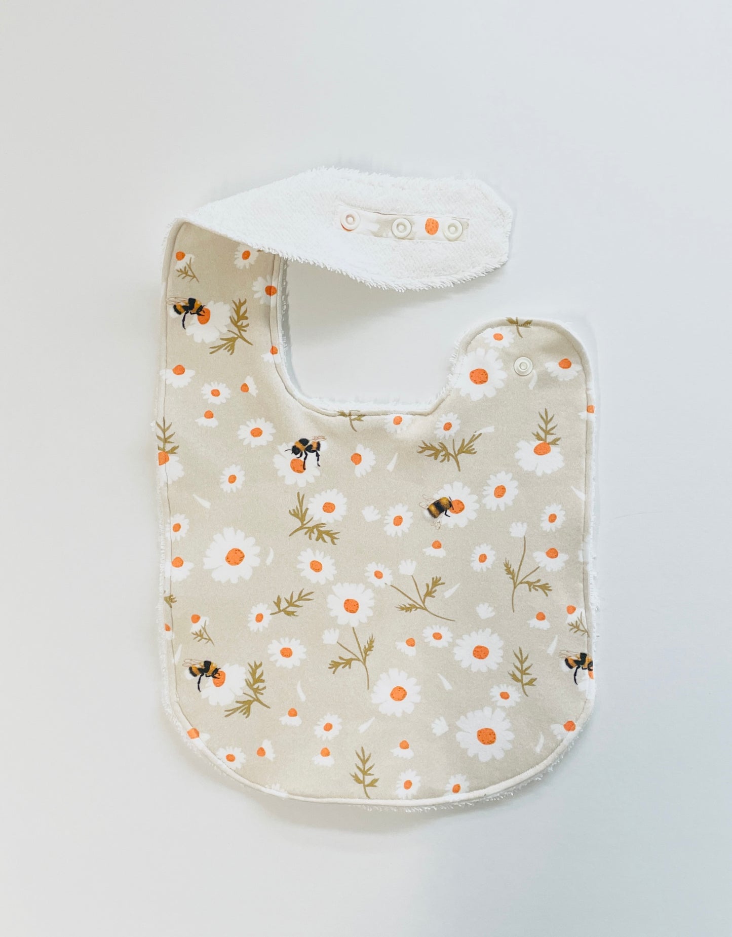 Little Miss Daisy Organic Cotton Feeding Bib