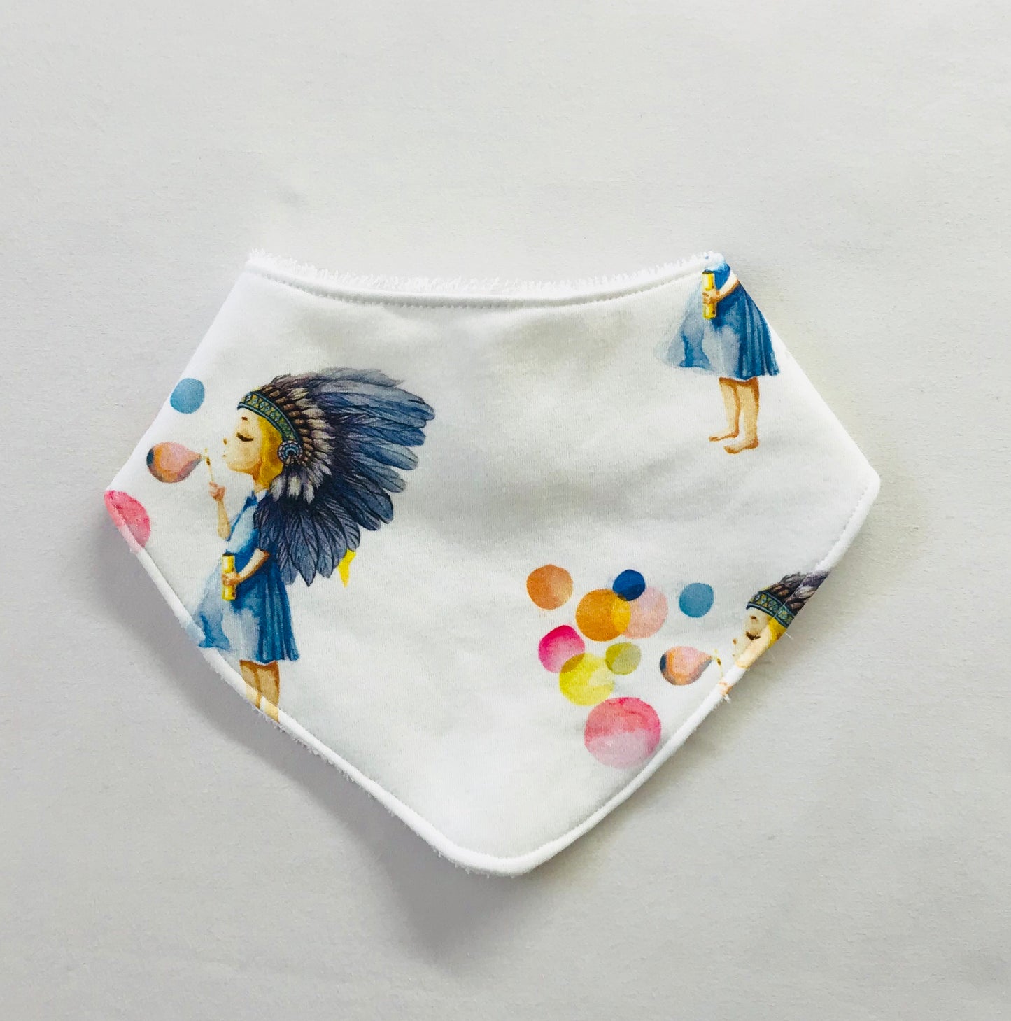 Boho Girl Organic Cotton Slouch Bib