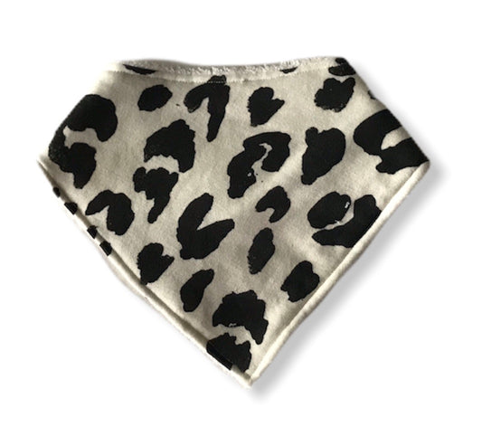 Leopard Organic Cotton Bandana Bib