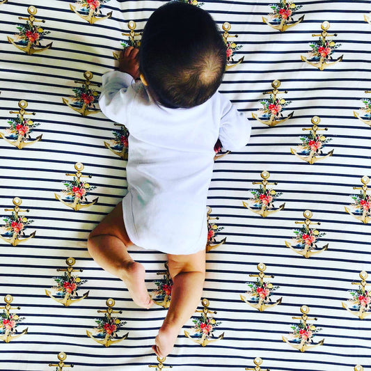 Boho SailorOrganic Cotton Swaddle Blanket