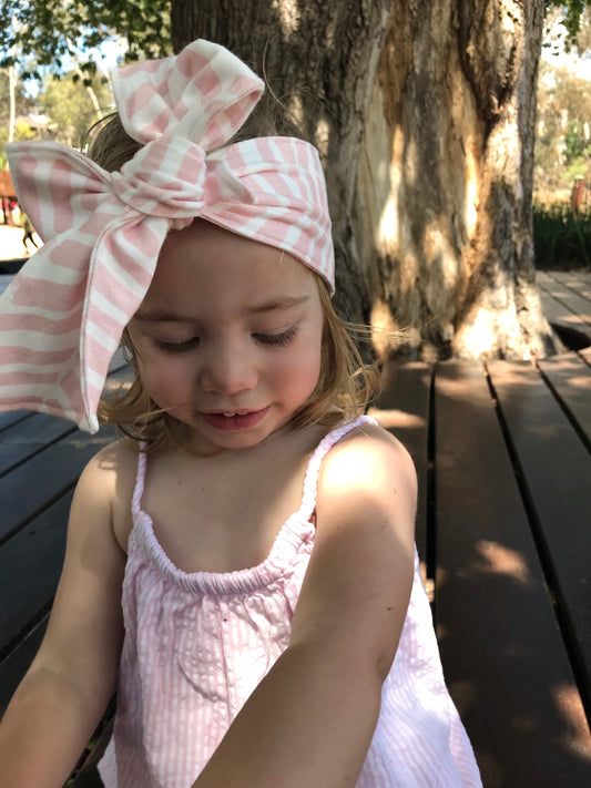 Pink Impressions Organic Cotton Head Wrap