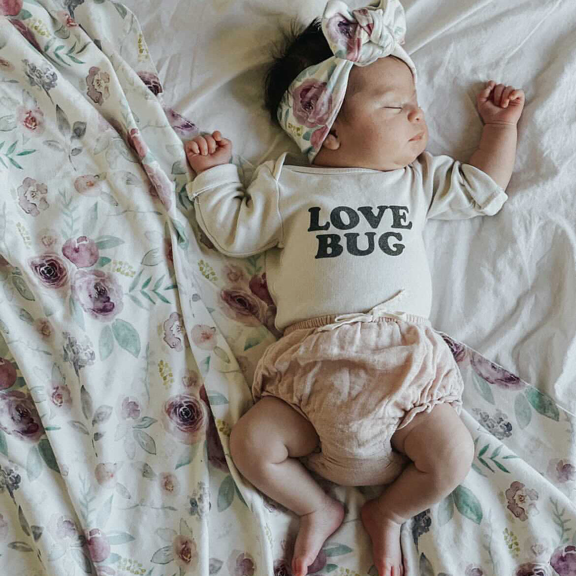 Lily Rose Organic Cotton Head Wrap