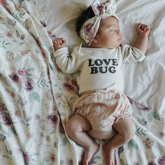 Lily Rose Organic Cotton Head Wrap