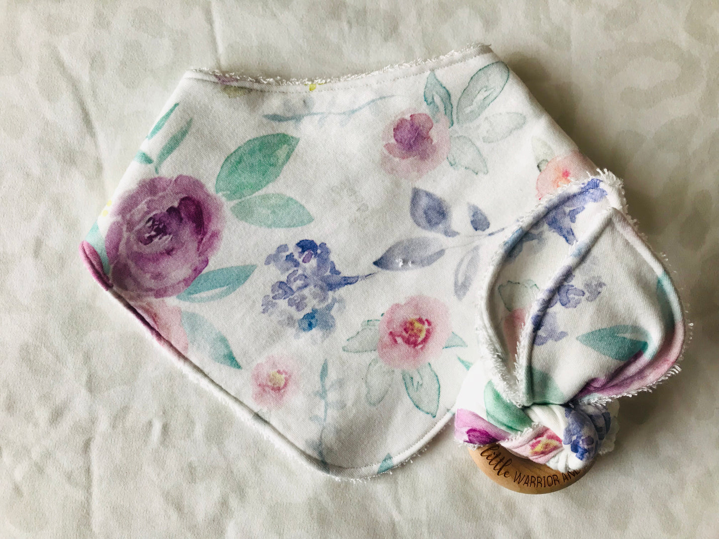 Lily Rose Organic Cotton Slouch Bib