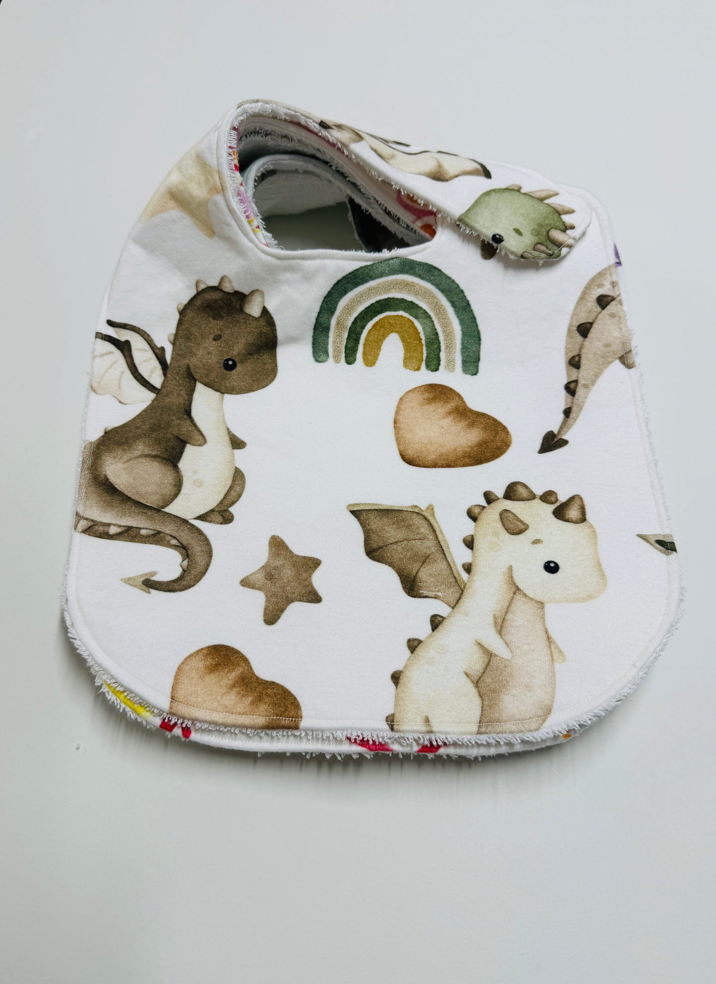 Dragons Magic  Organic Cotton Feeding Bib