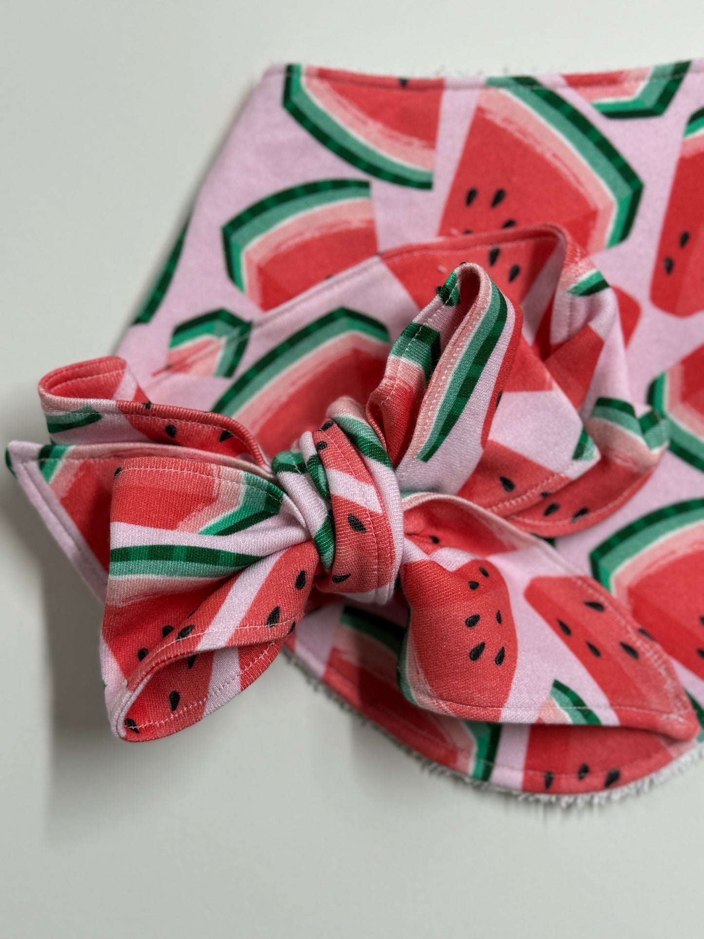 Watermelon Love Organic Cotton Slouch Bib