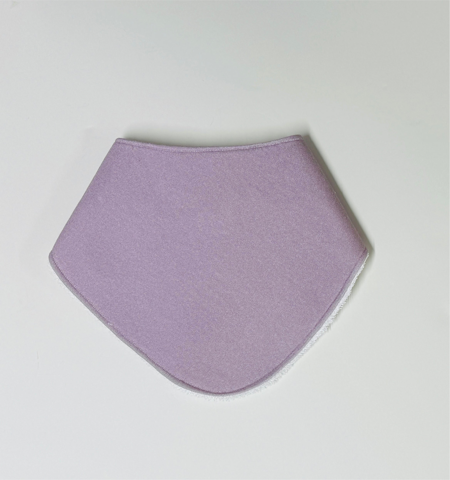 Lilac Organic Cotton Slouch Bib