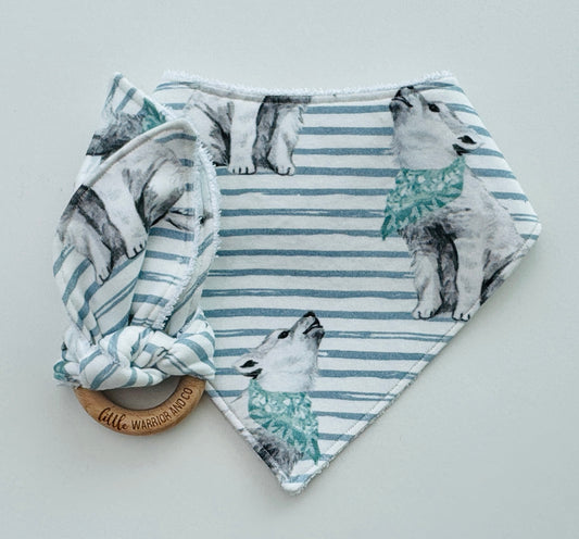 Wolf Cub Organic Cotton Fabric Teether