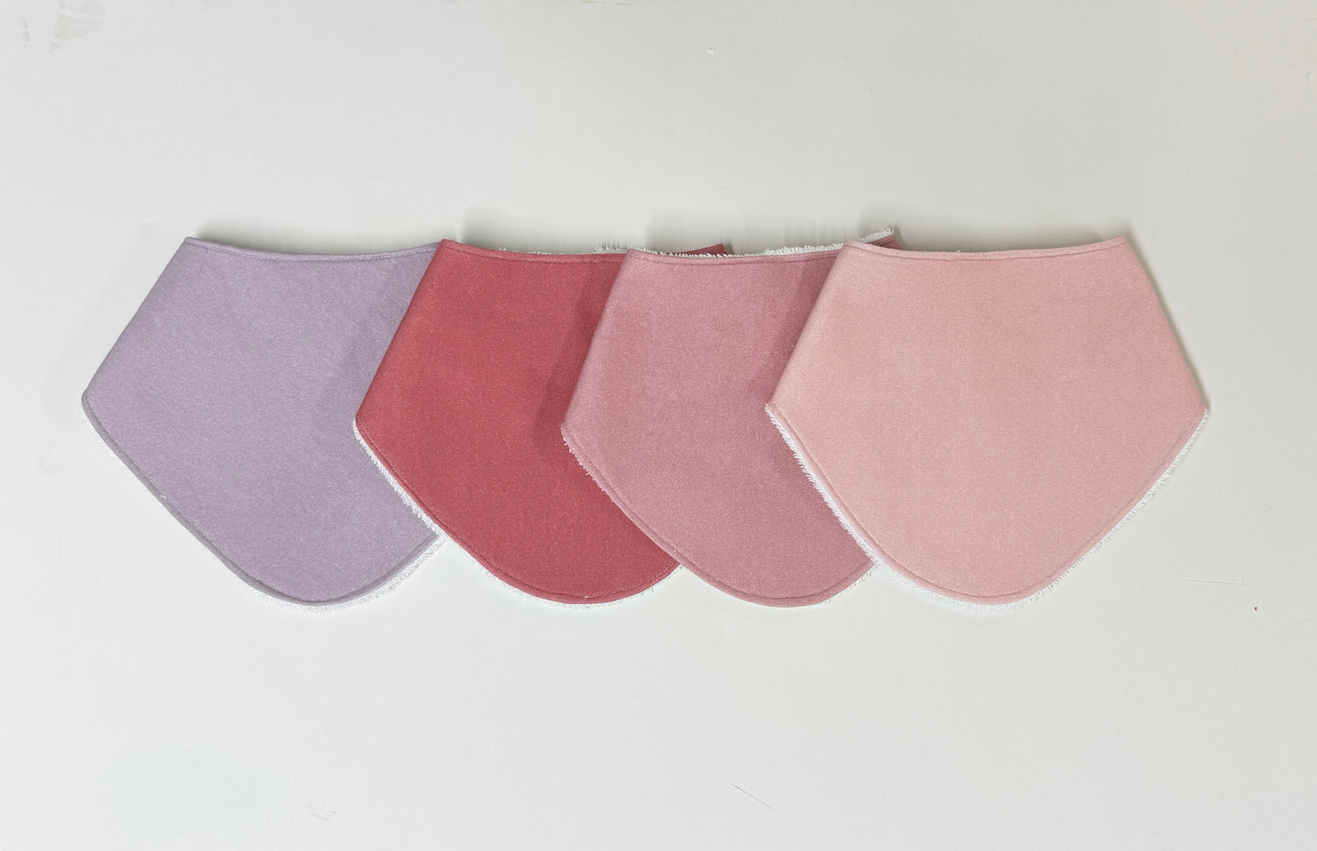 Blush Pink Organic Cotton Slouch Bib