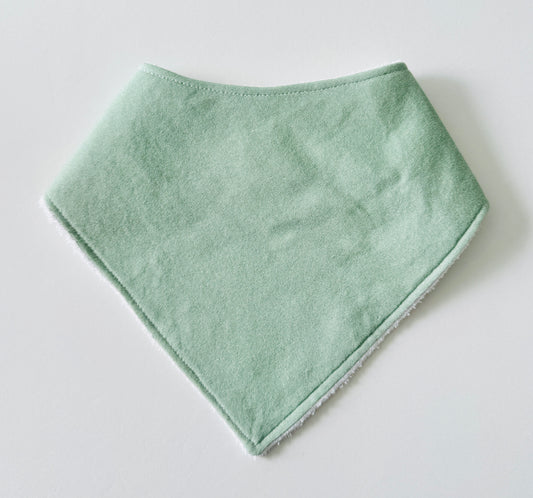 Sage Organic Cotton Bandana Bib