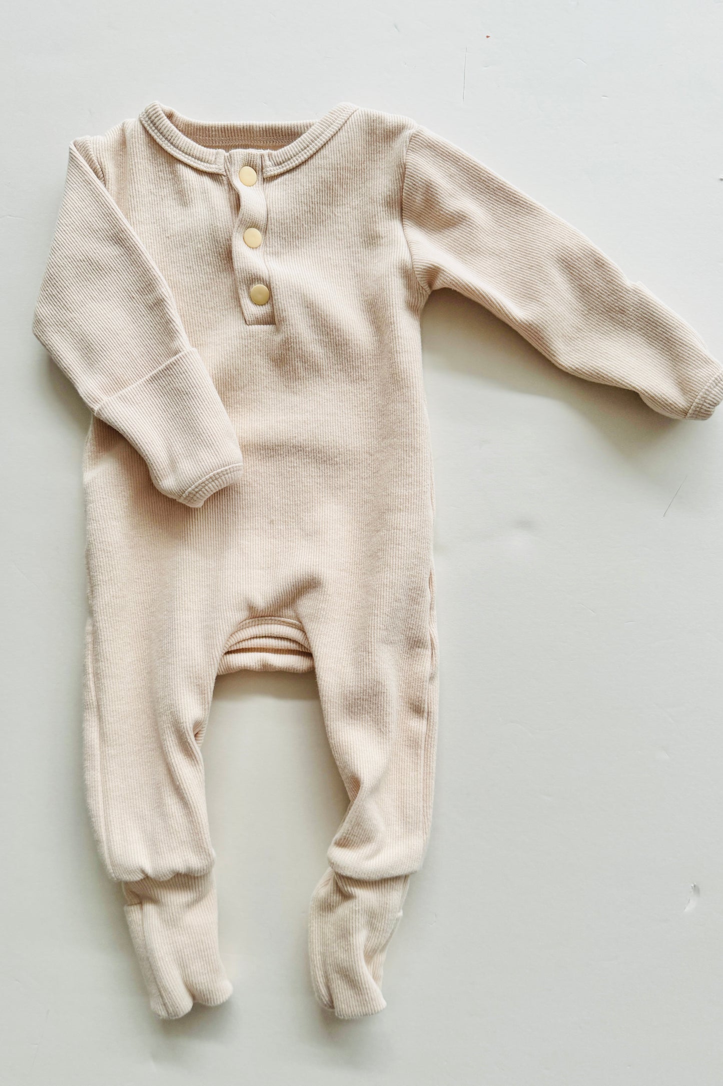 Organic Cotton Ribbed Jumpsuit