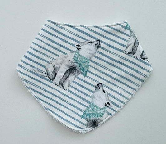 Wolf Cub Organic Cotton Slouch Bib