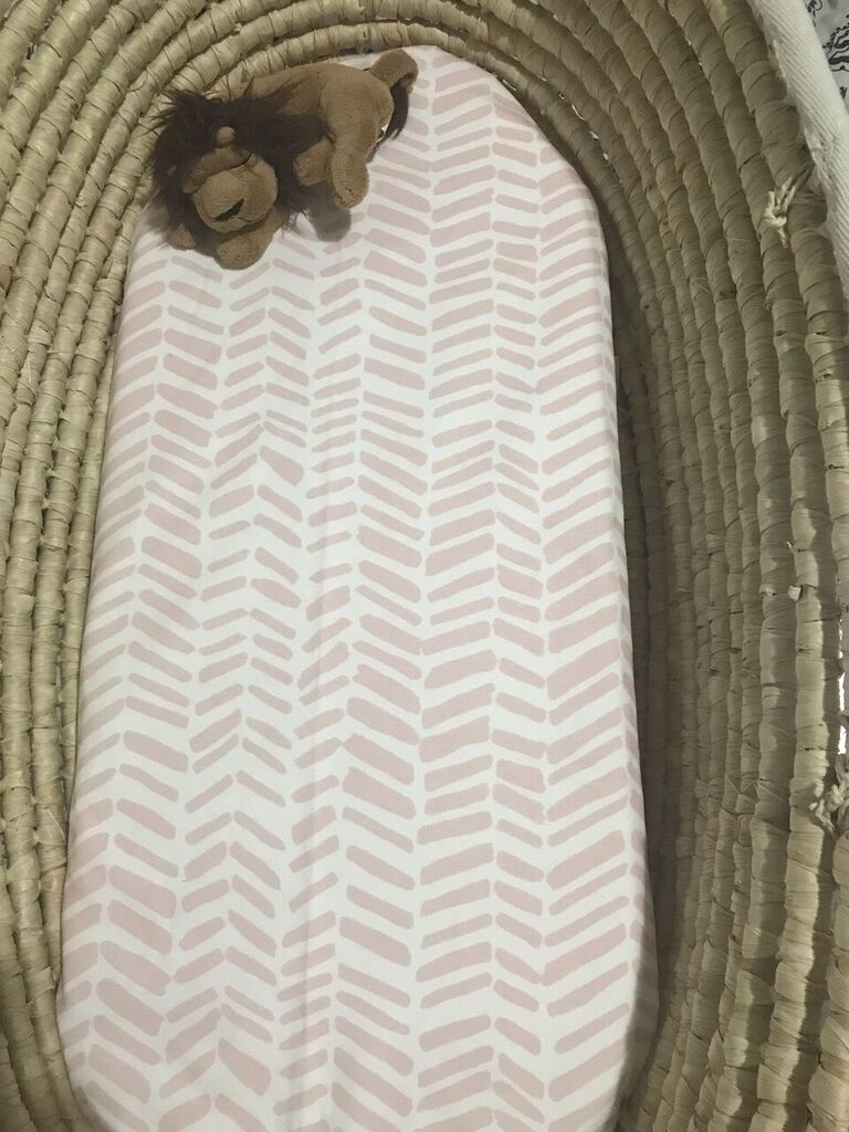 PINK IMPRESSIONS Organic Cotton Swaddle Blanket