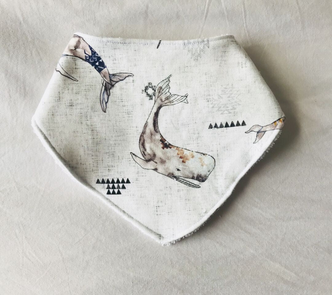 Whale Tribe Organic Cotton Slouch Bib