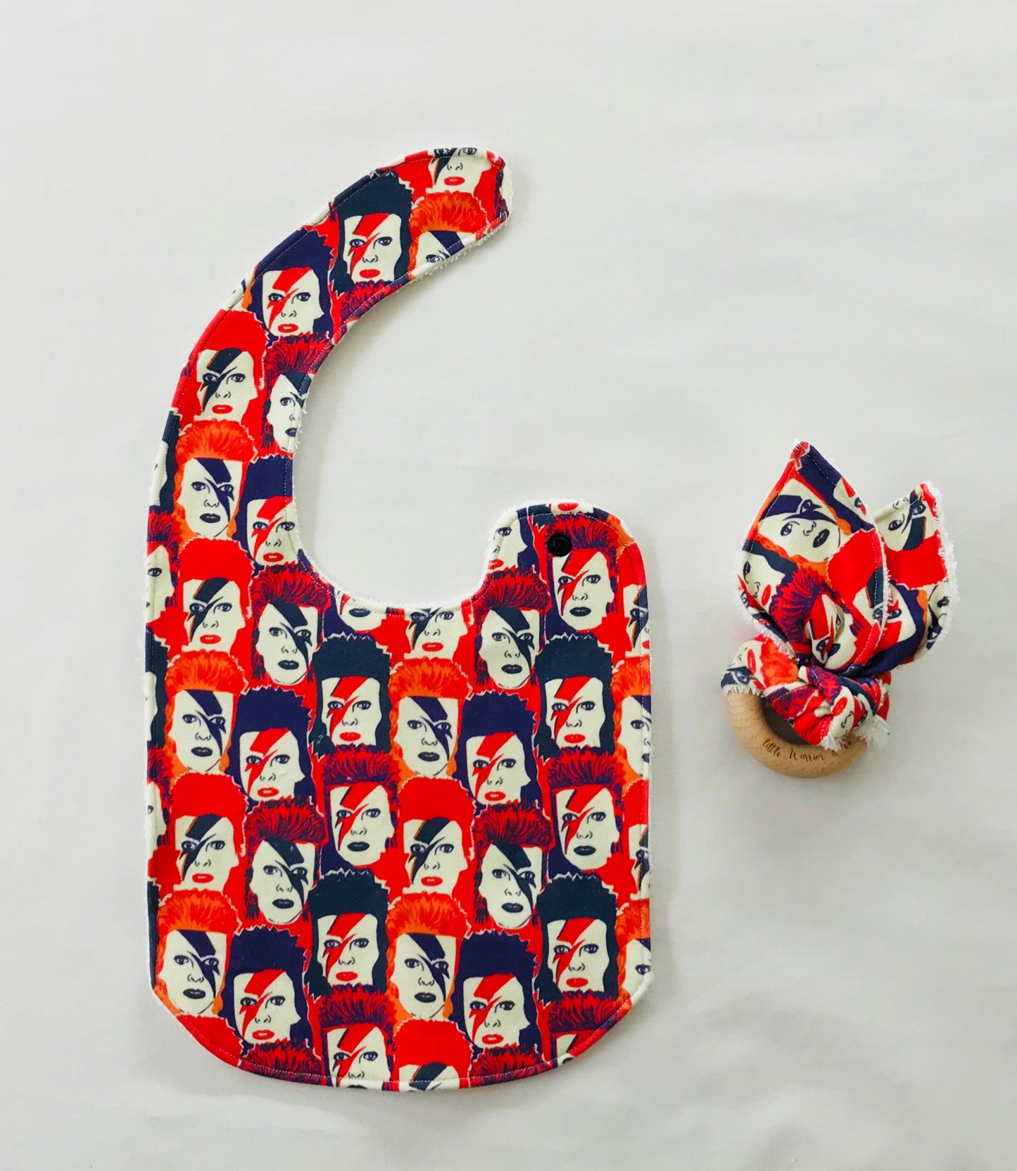 Bowie Rock Organic Cotton Fabric Teether