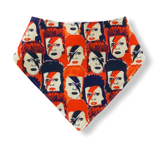 Bowie Rock Organic Cotton Bandana Bib