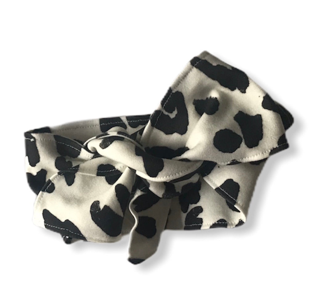 Leopard Organic Cotton Head Wrap